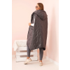 Dámská vesta 5393 Plus Size (Velikost UNI, Barva Černá)