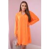 226857 dlouha kosile s viskozou pomeranc velikost uni barva oranzova