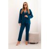 195323 41 komplet damsky s viskozou s ozdobami a elastickymi kalhotami jeremy velikost uni barva bezova