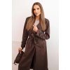 221054 damsky kabat v pase s limcem a knofliky dona velikost uni barva hneda