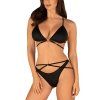 Obsessive Cobra Nive set (Velikost S/M, Barva Černá)