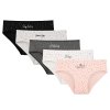 179123 5 damske kalhotky magnolia barva ruzova svetle velikost m