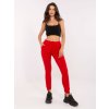 179498 9 damske teplaky b 006 74 basic feel good barva cervena velikost l