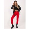 183440 1 damske teplaky rv dr 5040 92 basic feel good barva cervena velikost xs