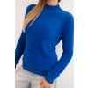 186131 19 damsky svetr f3626a z alpaky se stojackem velikost uni barva modra