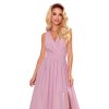 222449 6 justine dlouhe saty s vystrihem a zavazovanim spinave ruzove 362 3 velikost m barva ruzova