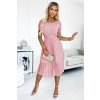 187328 1 mia plisovane midi saty se sirokym paskem spinave ruzove 465 3