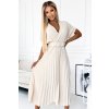 187355 3 felicia plisovane midi saty s vystrihem a sirokym paskem bezove 471 1