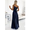 187529 2 juliet elegantni dlouhe satenove saty s vystrihem tmave modra 512 2