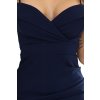 215468 5 callie midi saty s odhalenymi rameny a vystrihem tmave modra barva 564 7 velikost uni barva modra