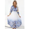 188390 3 zenske vzdusne midi saty s vystrihem do v a sklady svetle modre s divokymi kvetinami 605 1
