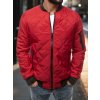 189941 32 panska bunda prosivana bomber jacket burgundska cerven dstreet tx2209 velikost m barva bordo