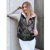 196583 1 damska prosivana vesta olive branch barva cerna dstreet ty3816 velikost m barva cerna