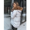 193508 15 damska zimni bunda sparkle barva kamelova dstreet ty3948 velikost s barva bezova