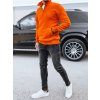 194975 2 panska mikina se stojackem barva oranzova dstreet bx5669 velikost s barva oranzova