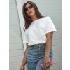 195131 damske tricko basic princy barva bily dstreet ry2647 velikost s m barva bila