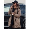 195203 4 damska bunda oversize melody barva bezova dstreet ty3990 velikost s barva bezova