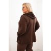 189626 3 damska mikina plus size art3636 s dlouhym rukavem velikost uni barva hneda
