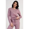 198632 damske pyzamo dlouhe emily barva ruzova velikost s