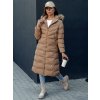 199607 7 damska dlouha bunda luxwarm dstreet ty4374 velikost s barva cerna