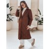 199610 14 damska zimni dlouha bunda trendify dstreet ty4378 velikost s barva cerna