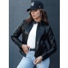 199751 damska kozena bunda kliros dstreet ty4466 velikost s barva cerna