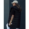 199871 4 damska vesta dlouha s kapuci chester cerna dstreet ty4535 velikost s m barva cerna