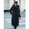 199970 damska zimni dlouha bunda s kapuci streetfit dstreet ty4599 velikost s barva cerna