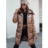 200009 4 damska zimni bunda s kapuci ultraway dlouha dstreet ty4643 velikost s barva hneda