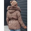 200030 8 damska zimni bunda s kapuci fursoft dstreet ty4668 velikost s barva bezova