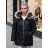 200069 14 damska zimni bunda s kapuci a koziskem meloma dstreet ty4712 velikost s barva bezova