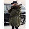 200141 3 damska bunda s kapuci a koziskem charmfur dstreet ty4768 velikost s barva zelena