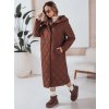 200342 2 damska dlouha zimni bunda s kapuci likemira dstreet ty4927 velikost s barva bezova