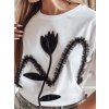 201296 2 damske tricko s efektem 3d petinia dstreet ry2713 velikost m l barva bila