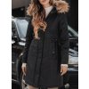 201641 26 damska zimni bunda fernaya dstreet ty5113 velikost s barva cerna