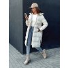 201017 damsky prosivany kabat glammant dstreet ty4353 velikost s barva bila