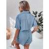 202487 7 damska souprava lniany oversize linen love dstreet ay1138 velikost s m barva modra