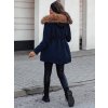 203603 7 damska zimni bunda s kapuci chicok dstreet ty4611 velikost s barva cerna