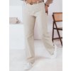 203774 damske mansestrove kalhoty wide leg welvia dstreet uy2302 velikost s barva bezova