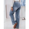 203861 3 damske dziny wide leg blueflex dstreet uy2355 velikost s barva modra svetle