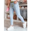 203987 damske dziny skinny s paskem fitarinka dstreet uy2422 velikost s barva modra svetle