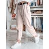 204191 8 damske kalhoty s paskem tailandi latte dstreet uy2549 velikost m barva bezova