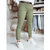 204200 10 damske kalhoty s paskem slim fit lineska dstreet uy2573 velikost m barva bezova