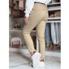 204200 20 damske kalhoty s paskem slim fit lineska dstreet uy2573 velikost m barva bezova
