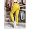 204200 23 damske kalhoty s paskem slim fit lineska dstreet uy2573 velikost m barva bezova
