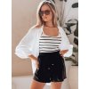 204224 damske sortky summer trip dstreet sy0433 velikost m barva cerna