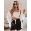 204230 damske sortky hot vibe dstreet sy0439 velikost m barva cerna