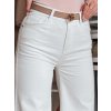 204368 3 damske kalhoty wide leg legbliss dstreet uy2676 velikost s barva bila