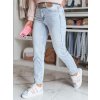 204374 damske dziny slim fit s paskem neopass dstreet uy2680 velikost s barva modra svetle