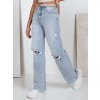 204524 damske dziny wide leg stylleg dstreet uy2491 velikost s barva modra svetle